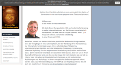 Desktop Screenshot of bobzin-praxis.de